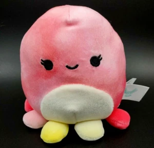 Orzella Octopus Squishmallow 5" KellyToy Mini Plüschtier Kuscheltier rosa weich - Bild 1 von 9