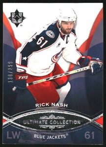 2008-09 Ultimate Collection #11 Rick Nash /299