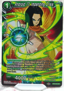 Dragon Ball Super Android 17, Impending Crisis XD3-04 ST NM - Picture 1 of 2
