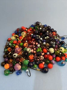 150+ Knocker Ball Ponytail Holder Beads Ties Mixed Colors And Sizes - Picture 1 of 4