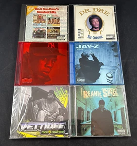 DR DRE THE CHRONIC 2 LIVE CREW JAY-Z BLUEPRINT SIGEL + 6 HIP HOP RAP CD LOT VTG - Picture 1 of 11