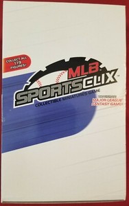 Topps WizKids MLB SportsClix Booster Box 8 Booster Packs Sealed Vintage 2005 