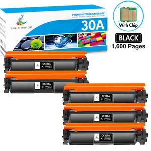 5PK Toner Cartridge CF230A 30A For HP LaserJet Pro MFP M227fdw M227sdn M227fdn - Picture 1 of 12