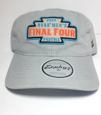 ZEPHYR 2024 NCAA MENS FINAL FOUR PHOENIX ADJUSTABLE CAP NEW SHIPS FROM U.S - Image 1 of 2