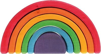 Grimm's Juego y Diseño Madera SH10700 Grimm's Game and Wood Design, Rainbow (6-P Foto 1 de 3