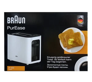 Braun Toaster weiß 1000 Watt PurEase HT3000  - Bild 1 von 1