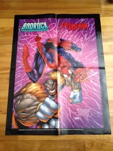 badrock and spiderman promo poster 1996  - Picture 1 of 7