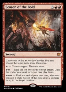 MTG - SEASON OF THE BOLD - Bloomburrow (M) - Picture 1 of 1