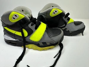 Toddler Nike 684166 001 Hi Top Sneaker Shoe 11C Yellow/Gray/Black - Picture 1 of 7