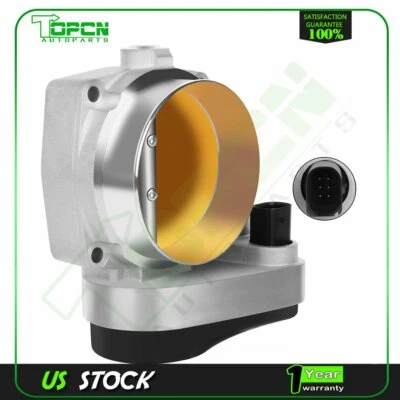 90mm Enlarged Throttle Body For 2003-2012 Dodge Ram Jeep Hemi 5.7L 6.1L 6.4L V8 - Image 1 of 4