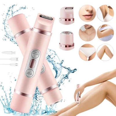 ✅Electric Shaver For Women Rechargeable Painless Bikini Razor Lady Hair Remover
