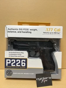 SIG SAUER P226 MK-25 CO2-Powered .177 Cal Semi-Auto Black Airgun Pellet Pistol - Picture 1 of 24
