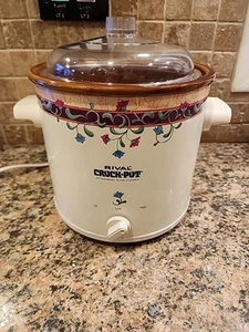VINTAGE!! Rival Crock Pot Slow Cooker 3.5 Quart Model 3120 1980's - Picture 1 of 12