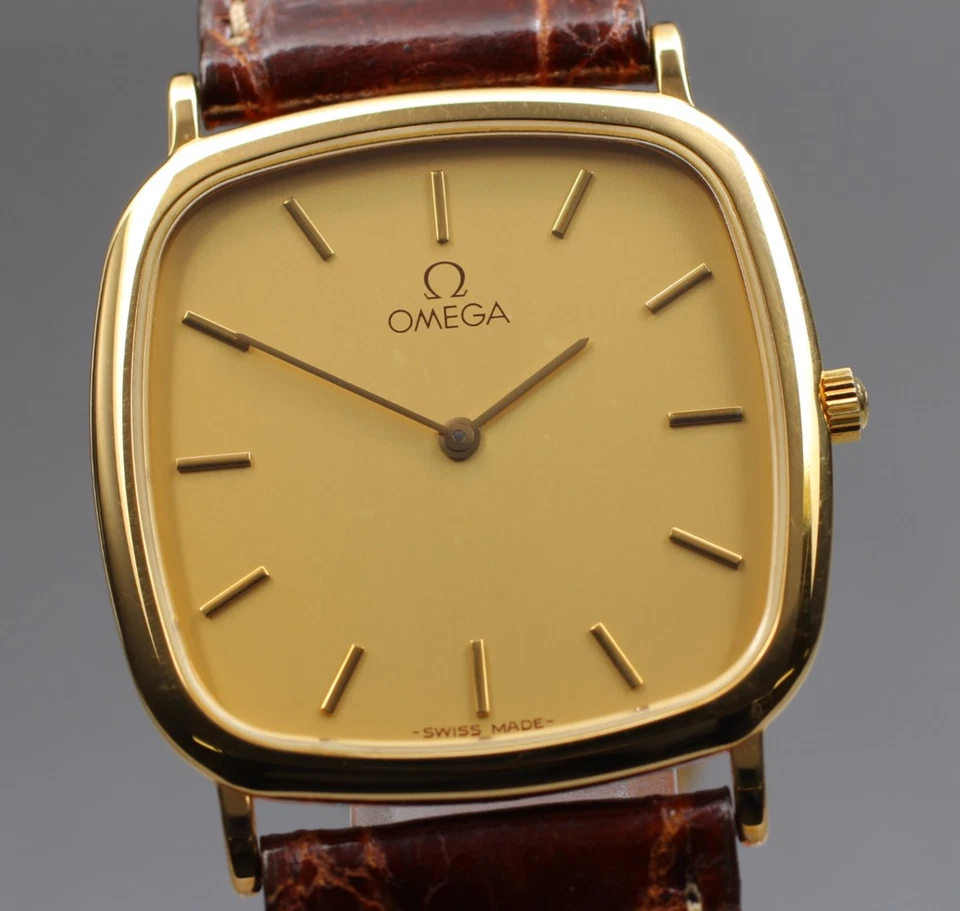 Reloj Omega De Ville Cal.1378 vintage 1989 [N como nuevo] cuarzo 30 mm para hombre hecho en Suiza Foto 1 de 4
