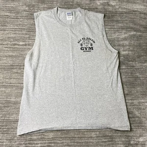 Ali Al Salem Air Base Gym Shirt Herren Large grau Kuwait Bodybuilding Muskel T-Shirt - Bild 1 von 7