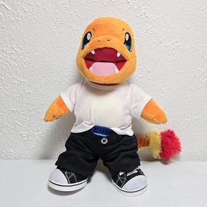 Build A Bear Pokémon Charmander Plüschpuppe mit Swag Outfit ohne Sound 16 Zoll BAB - Bild 1 von 15
