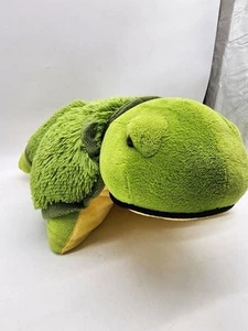 Original Pillow Pets Tardy Turtle Green & Yellow Collectible Plush Toy - Picture 1 of 10