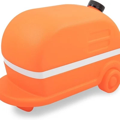 橙色复古露营车房车下水道重量安全保护您的 4 合 1 适配器就位 — 第 1/4 张图片