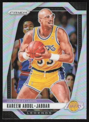 2024-25 Panini Prizm Silver #279 Kareem Abdul-Jabbar Los Angeles Lakers - Image 1 of 2