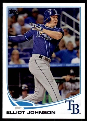 2013 Topps Elliot Johnson Baseball Cards #177 - Image 1 of 2