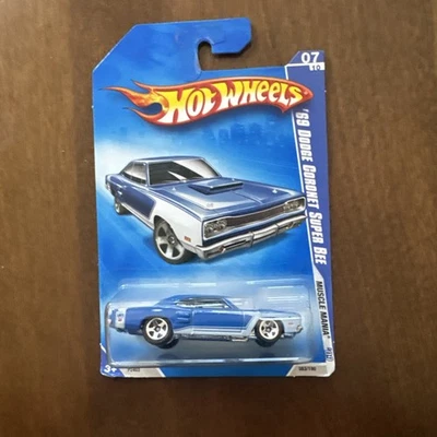Dodge Coronet Super Bee 2009 Hot Wheels #83 Muscle Mania 7/10 69 azul Foto 1 de 3