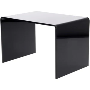 Plymor Black Acrylic Small Rectangular Display Riser, 7" H x 10.5" W x 7" D - Picture 1 of 1