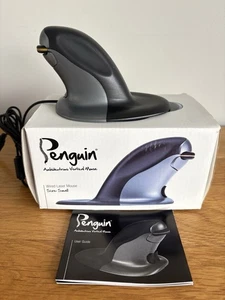 Posturite Penguin Ambidextrous Vertical Mouse Wired Laser Size Small - Afbeelding 1 van 8