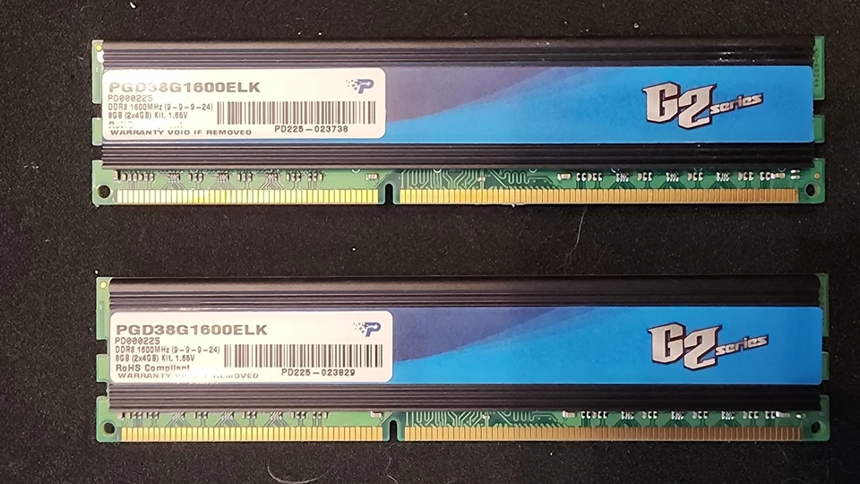 Patriot G2 16gb (2x8gb) DDR3 1600 Computer Memory - Image 1 of 1