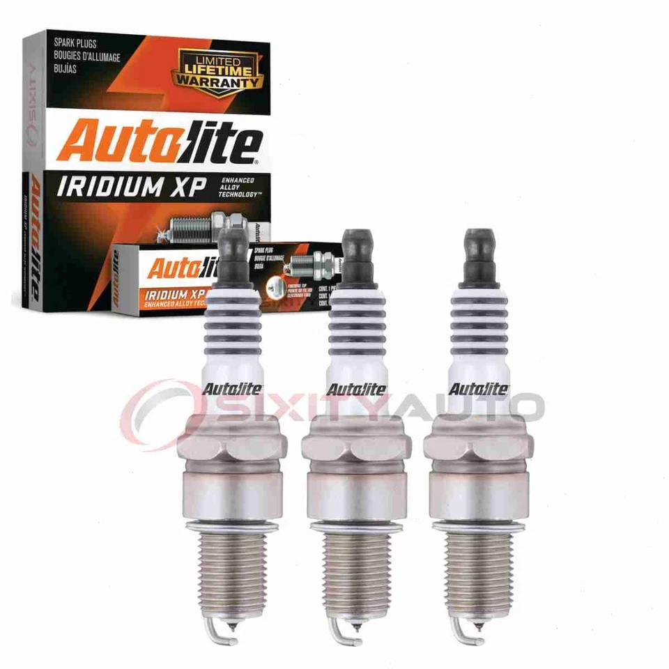 3 bujías Autolite Iridium XP para Suzuki SA310 1985 encendido oz Foto 1 de 4
