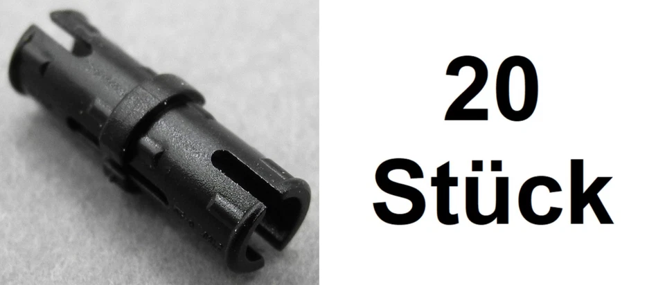 20x LEGO 2780 Technic Pin 2L Schwarz - Bild 1 von 1