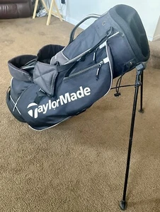 TaylorMade Golf Classic Flex Tech 5-Wege/Trage Golftasche schwarz inkl. Regenhaube. - Bild 1 von 11