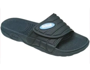 Scholl Nautilus ciabatta in gomma uomo, chiusura regolabile, ULTIMO 41 - Foto 1 di 6