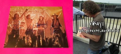 WINGER x4 ENTIRE BAND SIGNED AUTOGRAPHED 8X10  PHOTO *EXACT PROOF* #b Cover