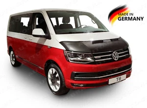 SUJETADOR CON CAPUCHA DE COCHE adecuado para VW T6 2015 - Multivan Transporter CARAVELLE NARIZ DELANTERA MÁSCARA - Imagen 1 de 4