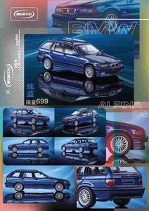 Mortal 1/64 BMW E36 ALPINA B8 Diecast Car Model Hobby Collection Gifts Miniature - Picture 1 of 8