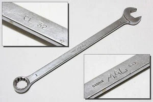 Mac Tools Combination Wrench CL32-1" Open/Box End 12 Point USA 15" Long - Picture 1 of 7