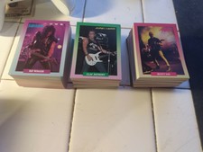 1991 Brockum Rock Cards Singles #266-288 + Bonus Cards