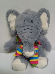 Kellytoy 9" Soft Sitting Stuffed Elephant Animal Plush Toy from 2019 - Picture 1 of 9
