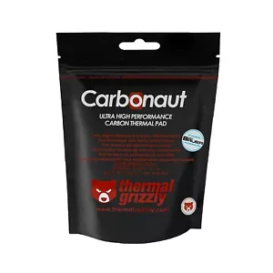 Thermal Grizzly Carbonaut 38x 38x 0.2 mm TG-CA-38-38-02-R ⚡ AM4 & AM5 - Picture 1 of 6