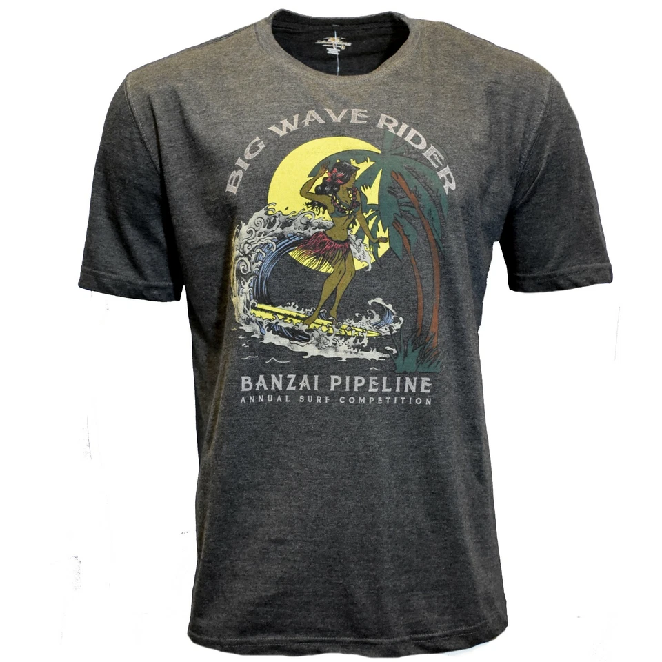 Camiseta para hombre Big Wave Rider Island Shores Surf Competition S M L XL XXL NUEVA CON ETIQUETAS Foto 1 de 1
