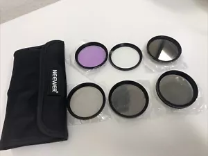 Neewer 6 Pieces 52MM Lens Filter Set for Camera Lens with Carry Pouch - Picture 1 of 2