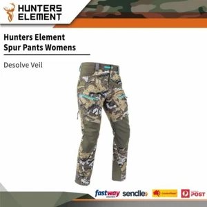 Hunters Element Spur Pants Womens Body-mapped Design - Desolve Veil #he95919 - Picture 1 of 2