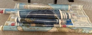 National Geographic Maps Lot (lot of 8 maps, various years including 1979) - Picture 1 of 24