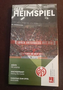 PROGRAMM 05er HEIMSPIEL #4 FSV MAINZ 05 v RB LEIPZIG BUNDESLIGA 2022/2023 - Bild 1 von 1
