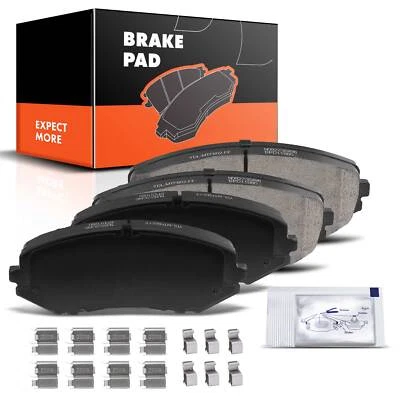 Pastillas de freno delanteras de cerámica laterales L & R 4 piezas para Suzuki Grand Vitara 2006 2007-2013 Foto 1 de 4