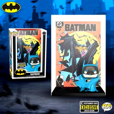 EXCLUSIVO DC COMICS BATMAN #423 McFARLANE FUNKO POP CUBIERTA DE CÓMIC NUEVO ESTUCHE RÍGIDO Foto 1 de 4