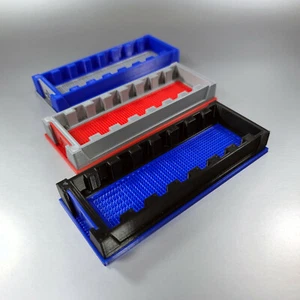 Custom PS2 PS1 Memory Card Halter Organizer Aufbewahrung 3D Druck Playstation 1 2 - Bild 1 von 8