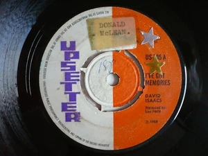 David Isaacs I've Got Memories 7" Vinyl UK 1969 Upsetter Trojan Reggae Single G - Picture 1 of 10