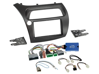 Lenkradfernbedienung für Honda Civic 09/2005- 12/2011  Radioblende Komplettset - Bild 1 von 4