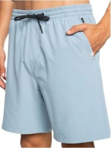 Quiksilver Oceanmade Elastic 18" Amphibian Shorts Faded Denim SM - Picture 1 of 5